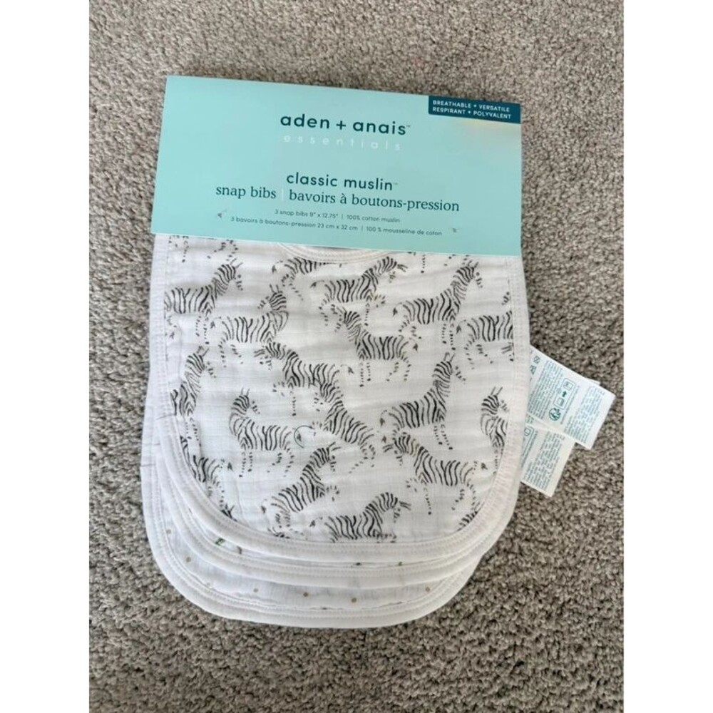 Aden & Anais Snap Bibs